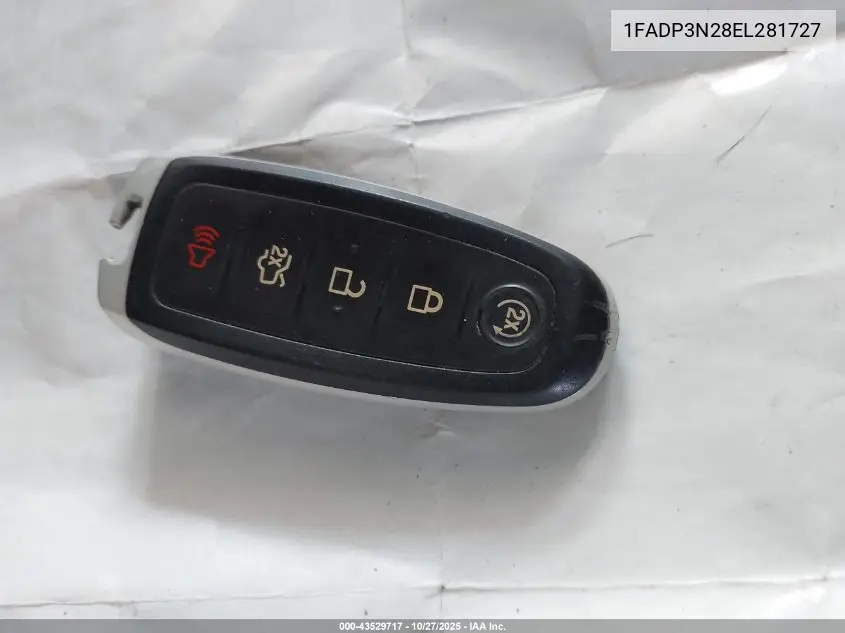 1FADP3N28EL281727 2014 Ford Focus Titanium