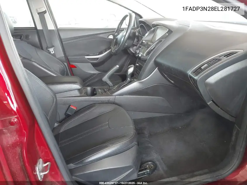 1FADP3N28EL281727 2014 Ford Focus Titanium