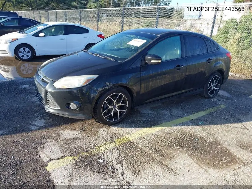 1FADP3F25EL443568 2014 Ford Focus Se