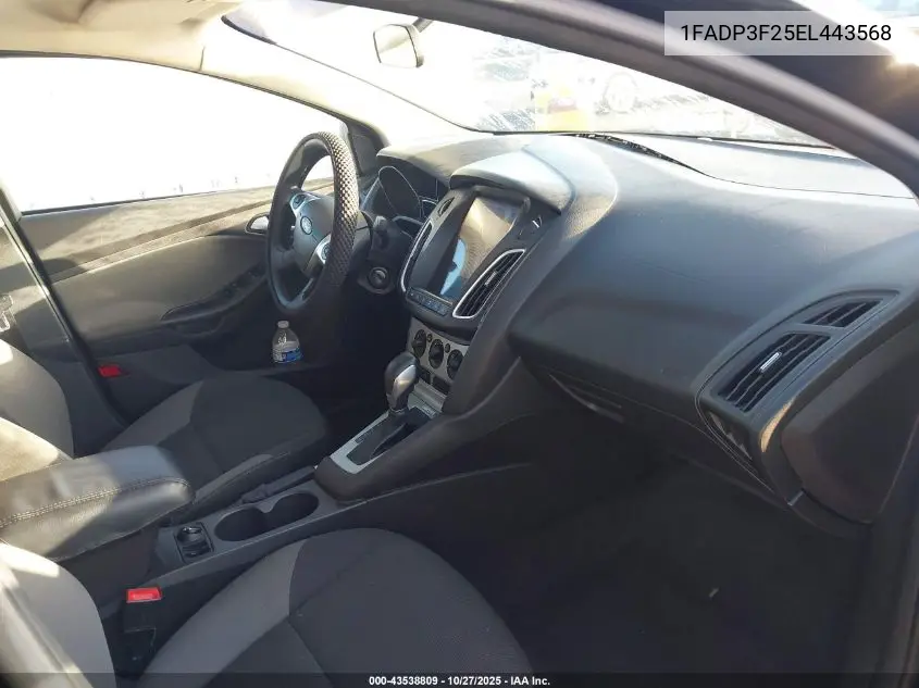 1FADP3F25EL443568 2014 Ford Focus Se