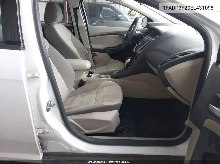 1FADP3F20EL431098 2014 Ford Focus Se