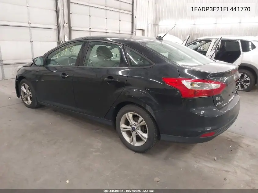 1FADP3F21EL441770 2014 Ford Focus Se