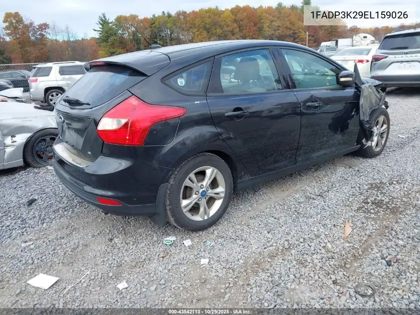 1FADP3K29EL159026 2014 Ford Focus Se