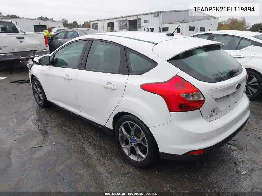 1FADP3K21EL119894 2014 Ford Focus Se