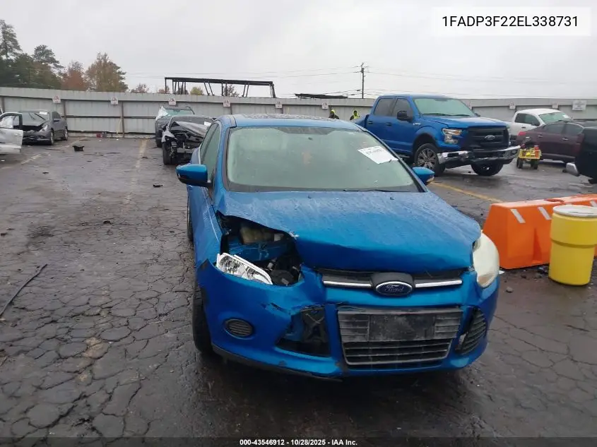 1FADP3F22EL338731 2014 Ford Focus Se