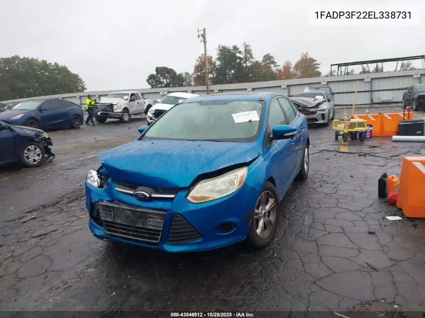 1FADP3F22EL338731 2014 Ford Focus Se