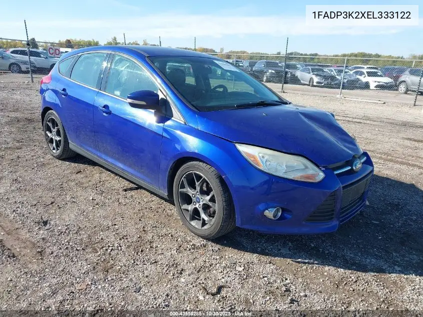 1FADP3K2XEL333122 2014 Ford Focus Se