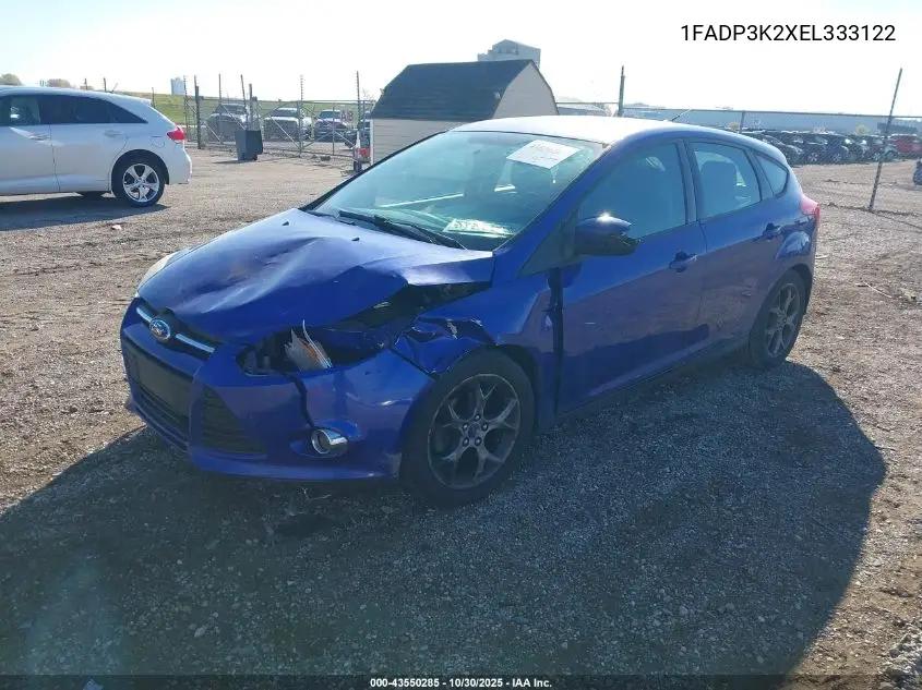 1FADP3K2XEL333122 2014 Ford Focus Se
