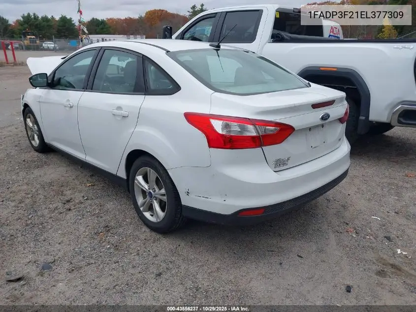 1FADP3F21EL377309 2014 Ford Focus Se
