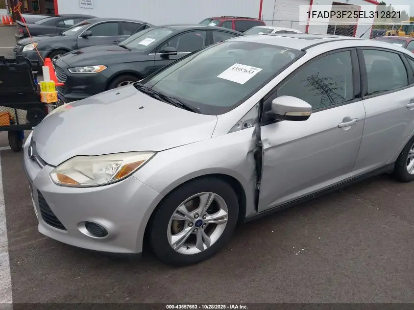 1FADP3F25EL312821 2014 Ford Focus Se
