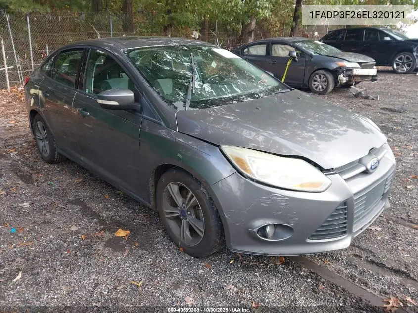 1FADP3F26EL320121 2014 Ford Focus Se
