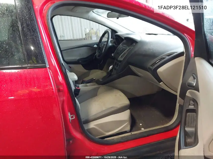 1FADP3F28EL121510 2014 Ford Focus Se