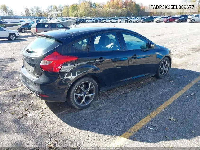 1FADP3K25EL389677 2014 Ford Focus Se
