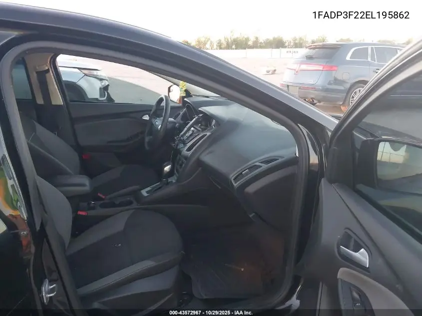 1FADP3F22EL195862 2014 Ford Focus Se