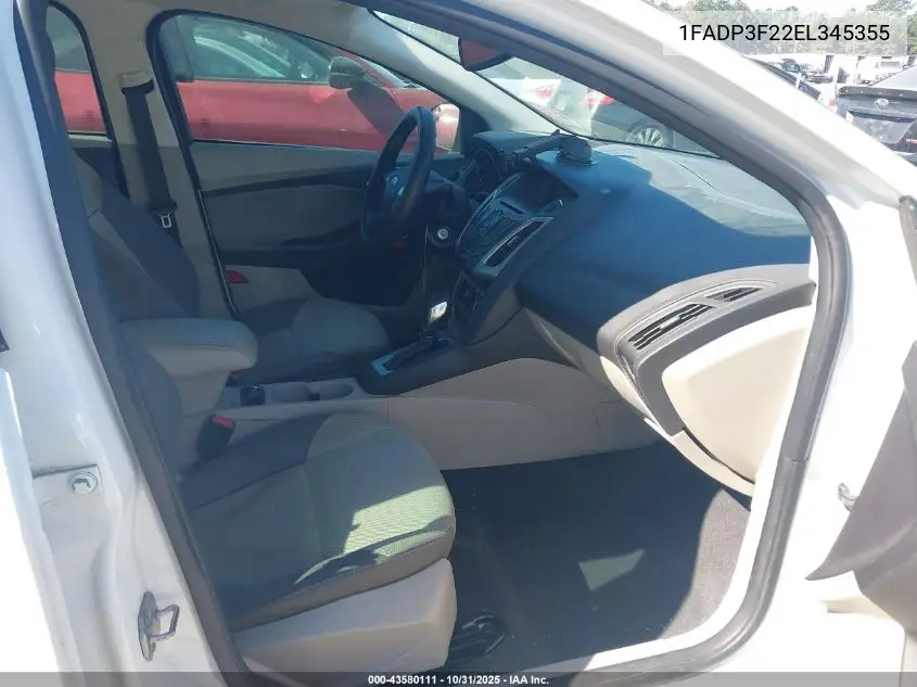 1FADP3F22EL345355 2014 Ford Focus Se