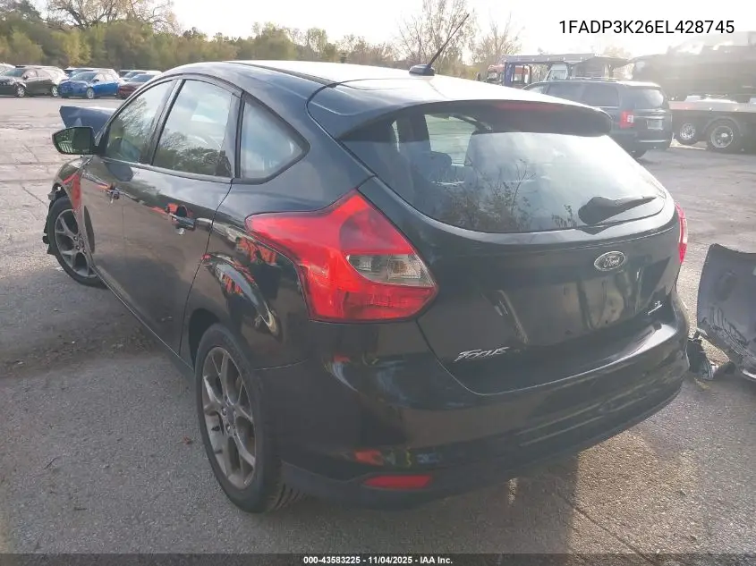 1FADP3K26EL428745 2014 Ford Focus Se