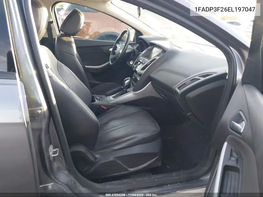 1FADP3F26EL197047 2014 Ford Focus Se