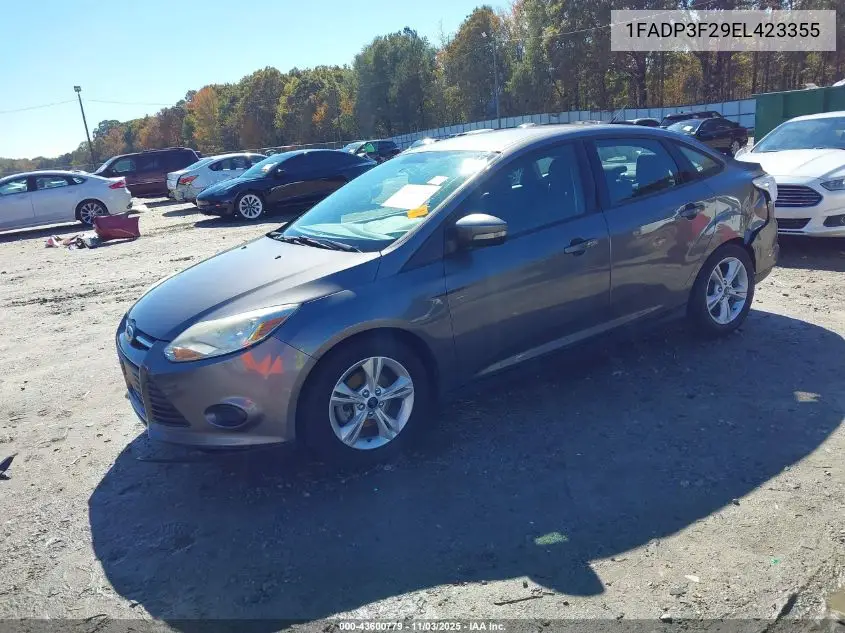 1FADP3F29EL423355 2014 Ford Focus Se