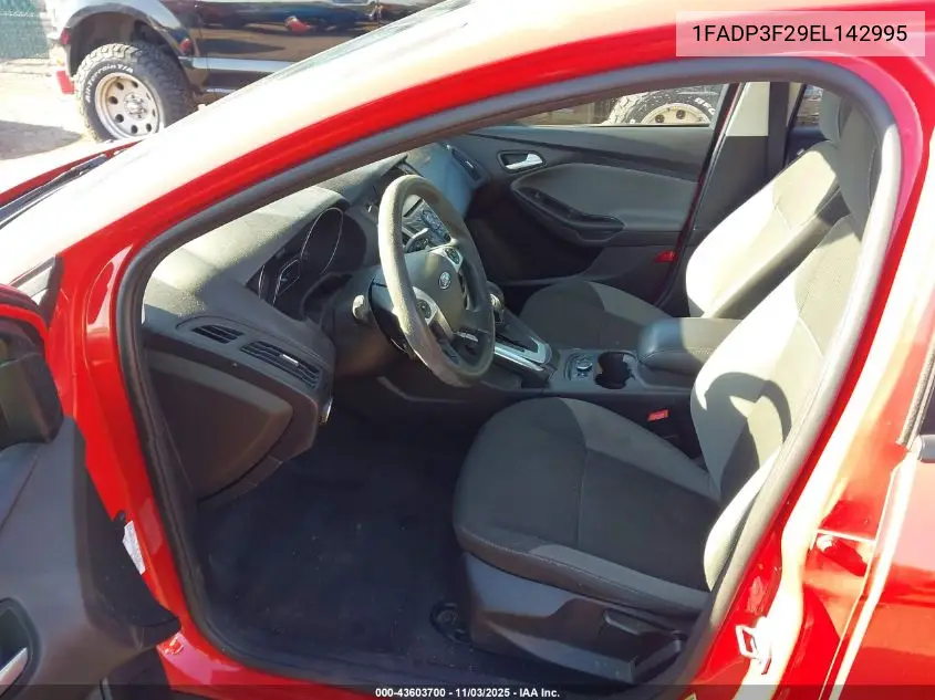 1FADP3F29EL142995 2014 Ford Focus Se