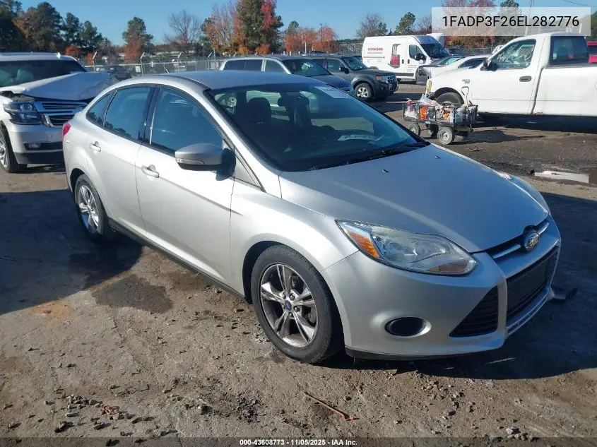 1FADP3F26EL282776 2014 Ford Focus Se