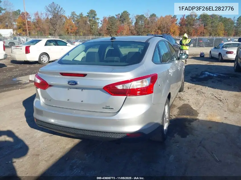 1FADP3F26EL282776 2014 Ford Focus Se