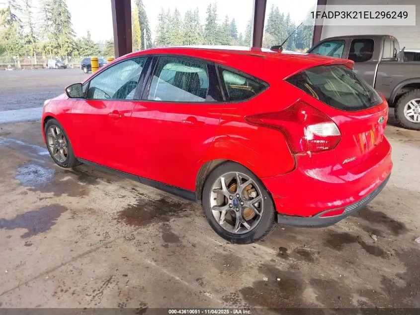 1FADP3K21EL296249 2014 Ford Focus Se