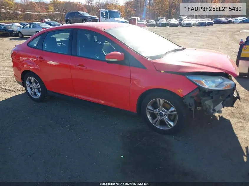 1FADP3F25EL215439 2014 Ford Focus Se