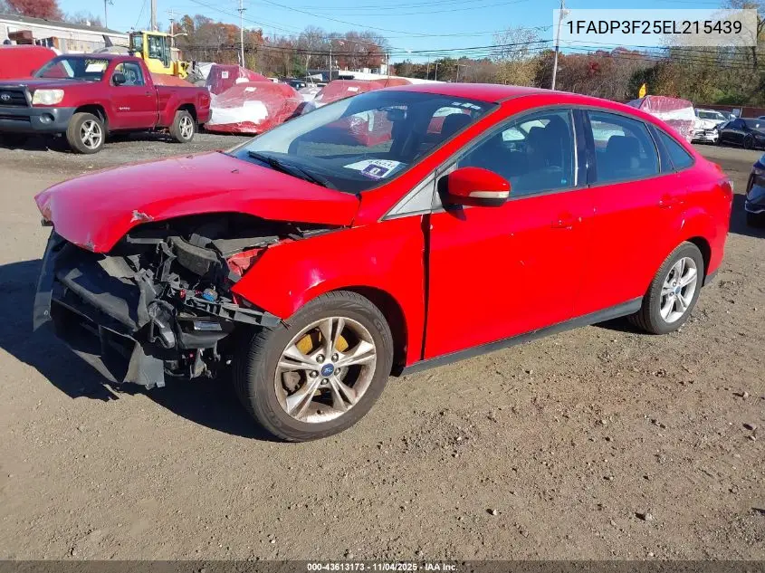 1FADP3F25EL215439 2014 Ford Focus Se
