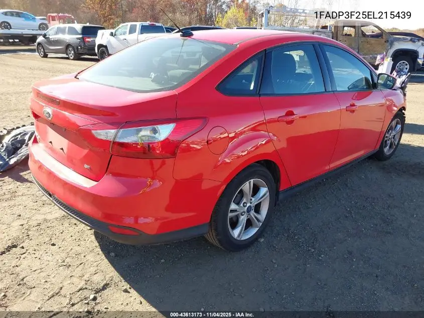 1FADP3F25EL215439 2014 Ford Focus Se