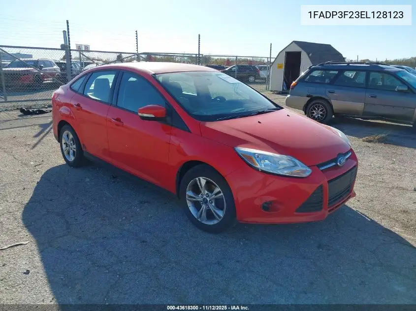 1FADP3F23EL128123 2014 Ford Focus Se