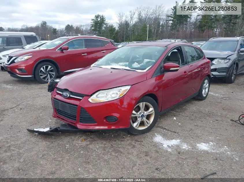 1FADP3K26EL250853 2014 Ford Focus Se