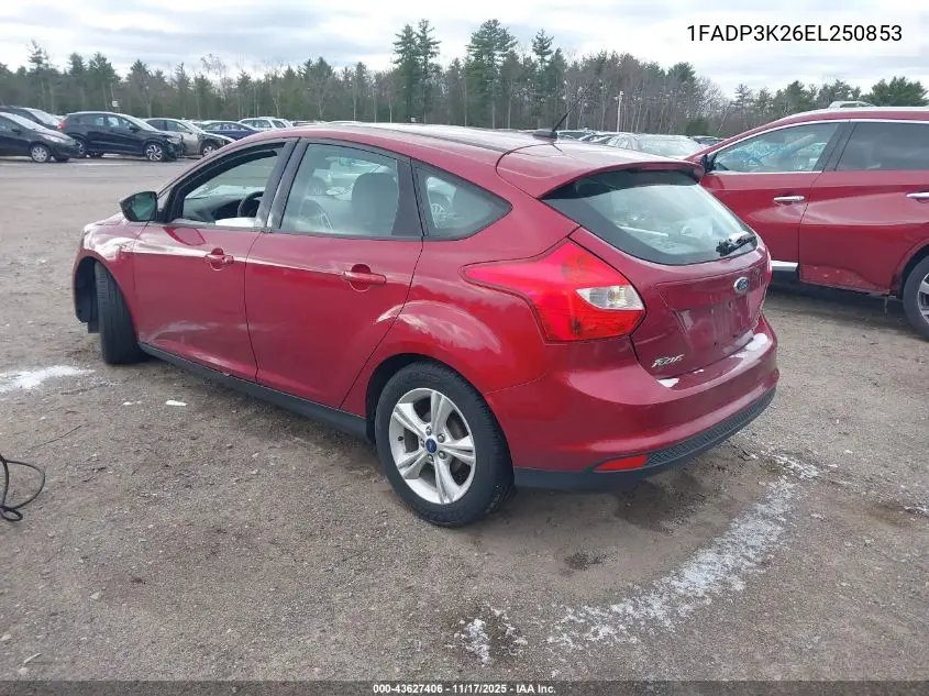 1FADP3K26EL250853 2014 Ford Focus Se