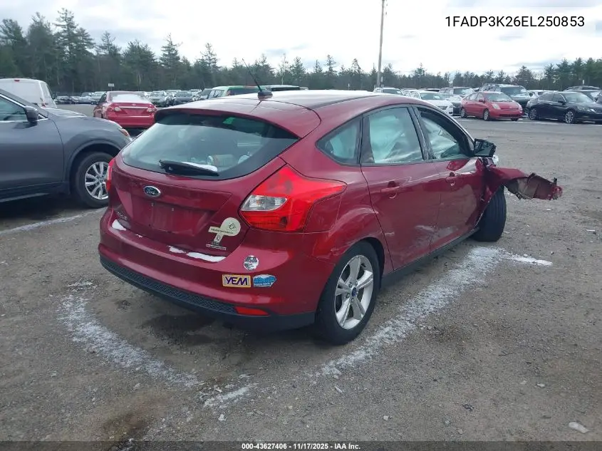 1FADP3K26EL250853 2014 Ford Focus Se