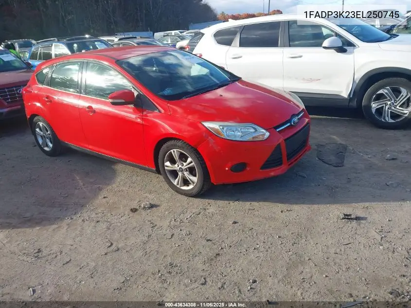 1FADP3K23EL250745 2014 Ford Focus Se