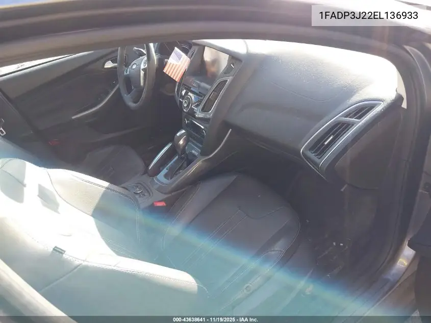 1FADP3J22EL136933 2014 Ford Focus Titanium