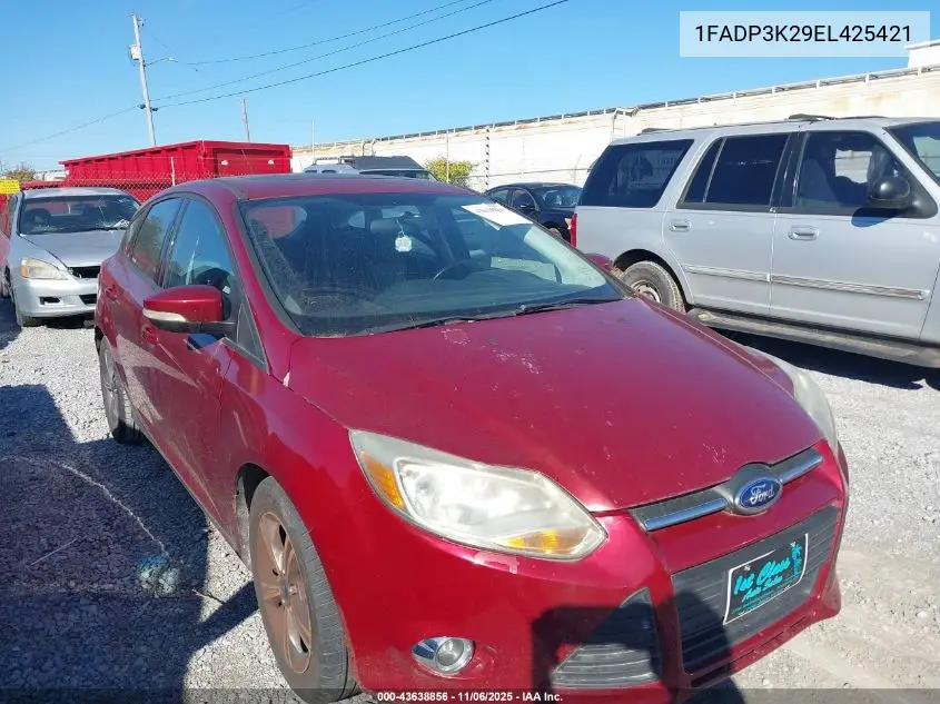 1FADP3K29EL425421 2014 Ford Focus Se