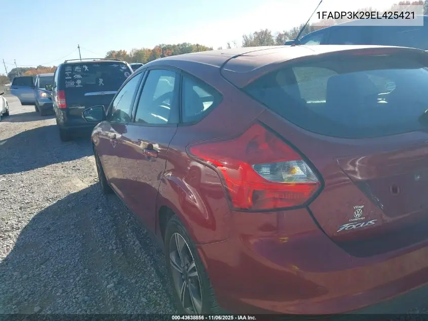 1FADP3K29EL425421 2014 Ford Focus Se