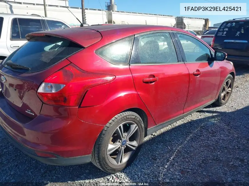 1FADP3K29EL425421 2014 Ford Focus Se