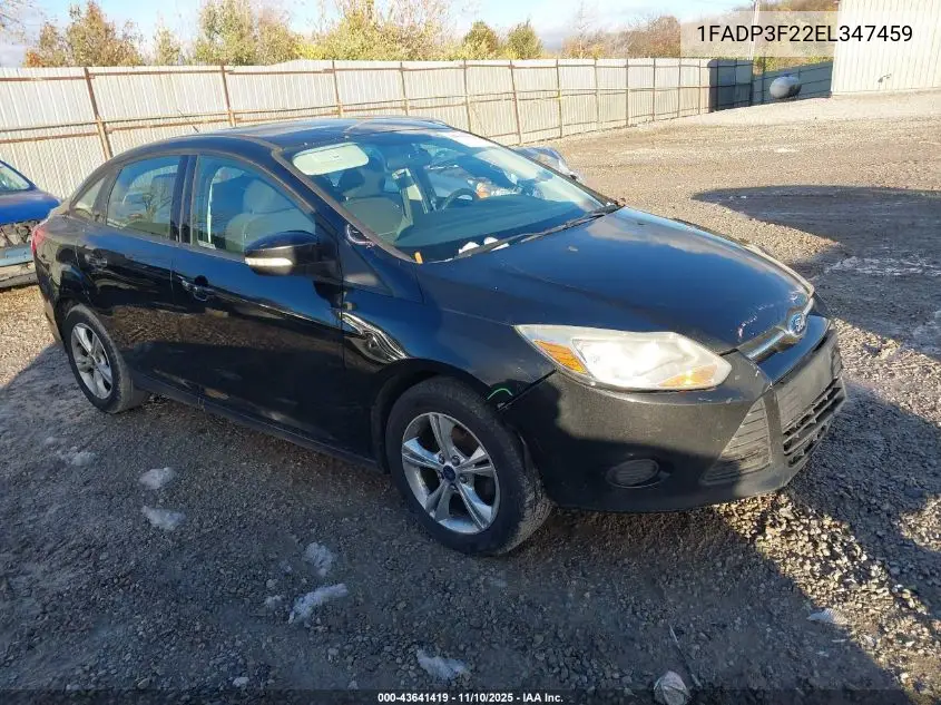 1FADP3F22EL347459 2014 Ford Focus Se