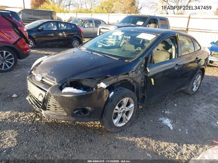 1FADP3F22EL347459 2014 Ford Focus Se