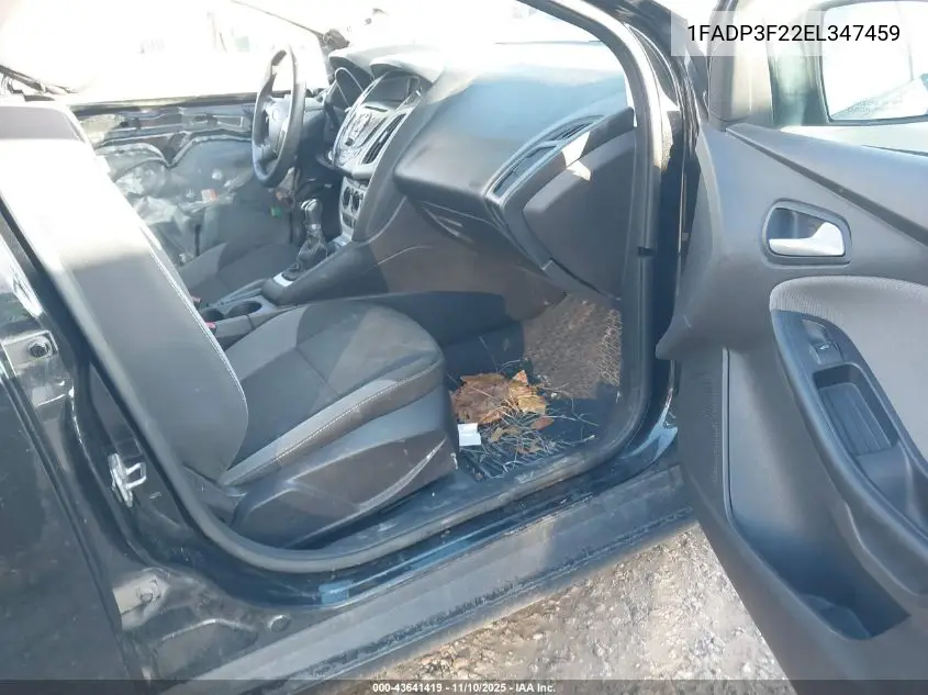 1FADP3F22EL347459 2014 Ford Focus Se