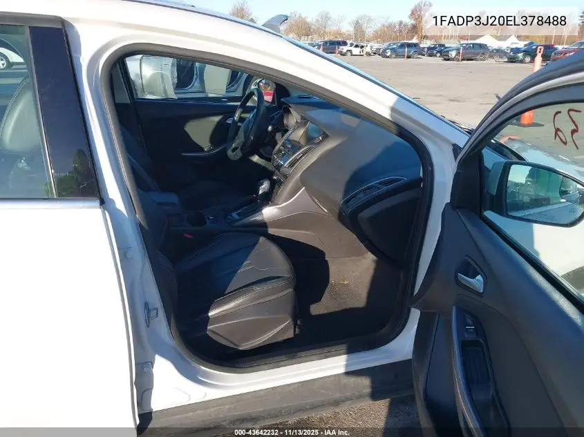 1FADP3J20EL378488 2014 Ford Focus Titanium