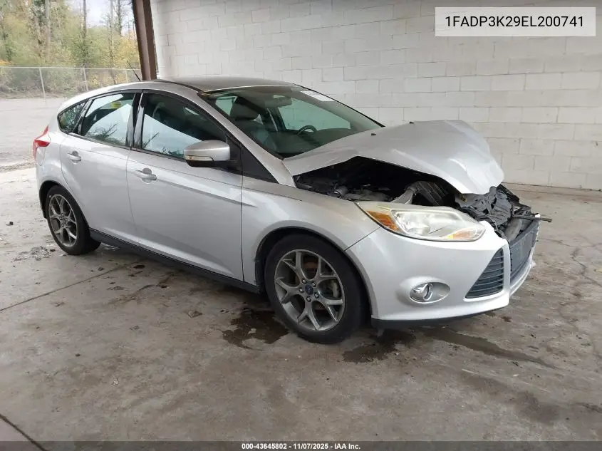 1FADP3K29EL200741 2014 Ford Focus Se