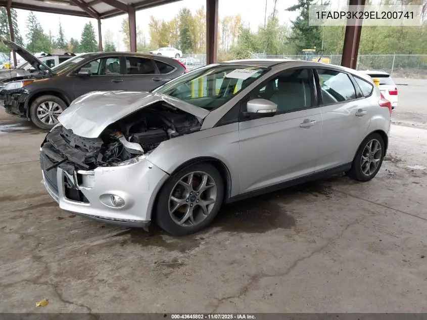 1FADP3K29EL200741 2014 Ford Focus Se