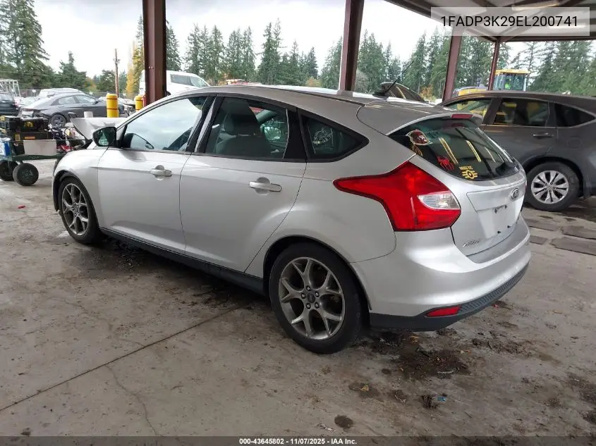 1FADP3K29EL200741 2014 Ford Focus Se