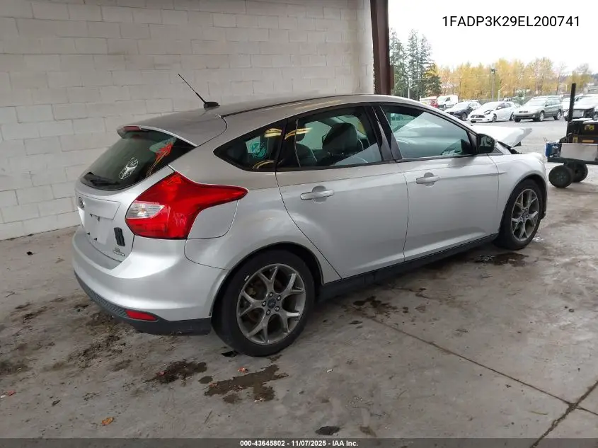 1FADP3K29EL200741 2014 Ford Focus Se