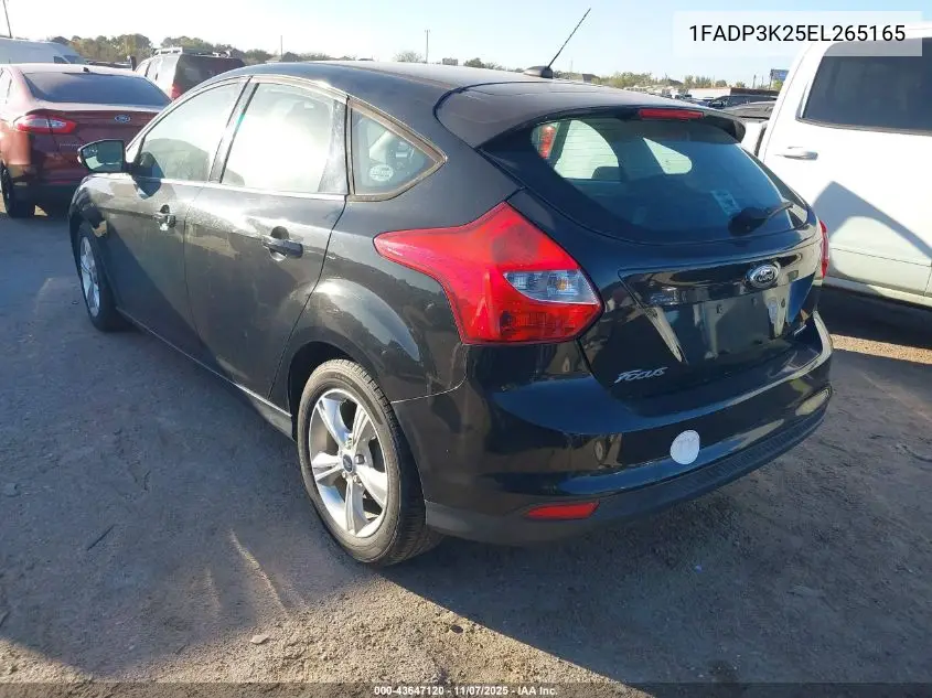 1FADP3K25EL265165 2014 Ford Focus Se