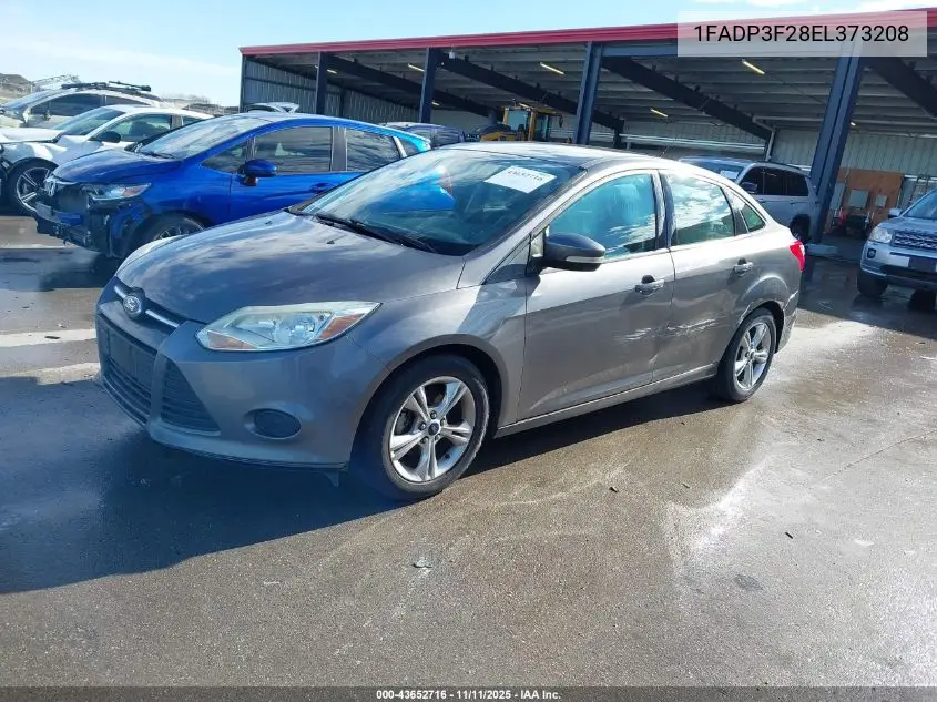 1FADP3F28EL373208 2014 Ford Focus Se