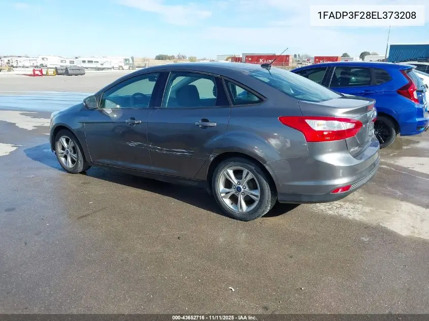 1FADP3F28EL373208 2014 Ford Focus Se
