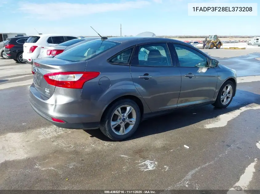1FADP3F28EL373208 2014 Ford Focus Se